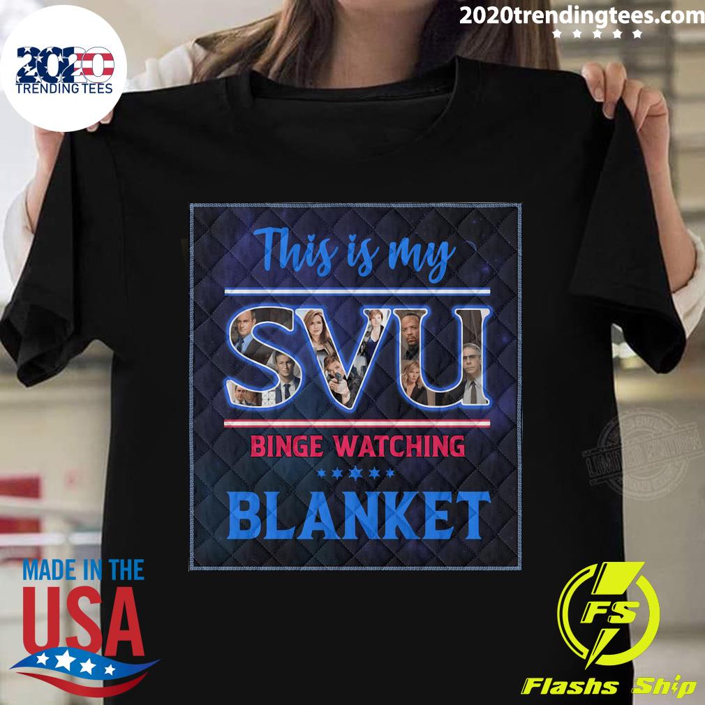 This Is My Svu Binge Watching Blanket - Adult & Kids T-Shirts, Sweatshirts & Hoodies apparel design preview 1