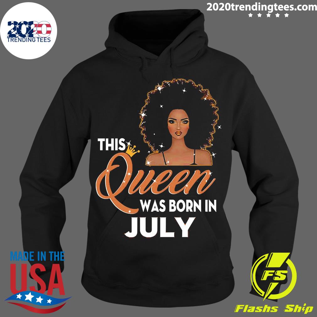 This Queen Was Born In July - Adult & Kids T-Shirts, Sweatshirts & Hoodies apparel design preview 2