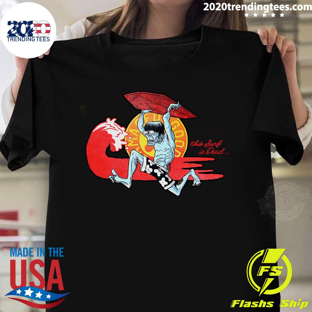 This Surf Is Dead Love Surfing - Adult & Kids T-Shirts, Sweatshirts & Hoodies apparel design preview 1