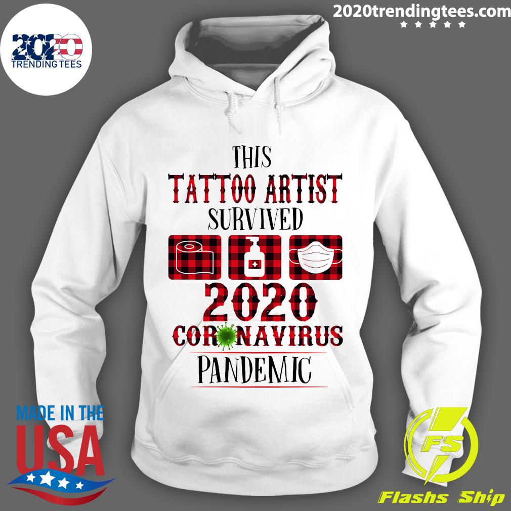 This Tattoo Artist Survived - Adult & Kids T-Shirts, Sweatshirts & Hoodies apparel design preview 2