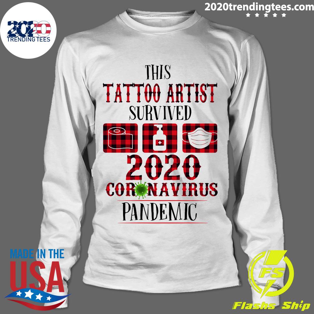 This Tattoo Artist Survived - Adult & Kids T-Shirts, Sweatshirts & Hoodies apparel design preview 4