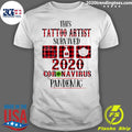 This Tattoo Artist Survived - Adult & Kids T-Shirts, Sweatshirts & Hoodies apparel design preview 1