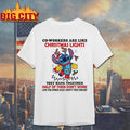 Titch Santa Co Workers Are Like Christmas Lights They - Adult & Kids T-Shirts, Sweatshirts & Hoodies apparel design preview 1