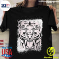 Top furchtloser Weißer Tiger - Adult & Kids T-Shirts, Sweatshirts & Hoodies apparel design preview 1