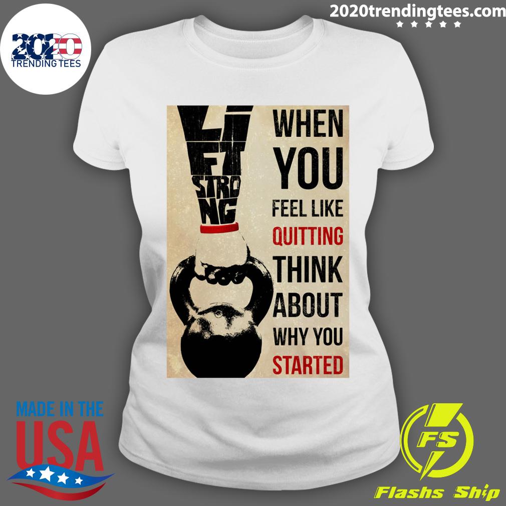 Training When You Feel Like Quitting Think About Why - Adult & Kids T-Shirts, Sweatshirts & Hoodies apparel design preview 3