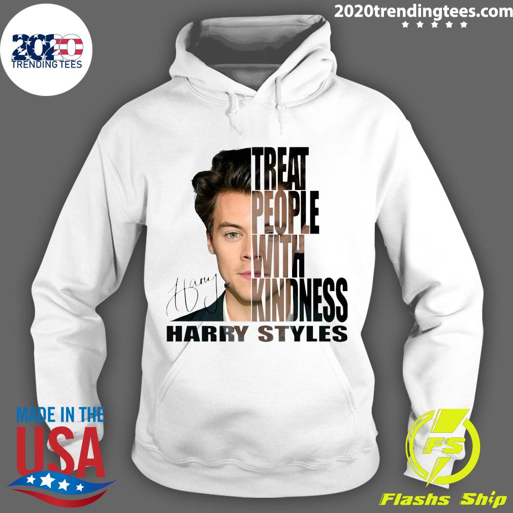Treat People With Kindness Harry Styles Signature - Adult & Kids T-Shirts, Sweatshirts & Hoodies apparel design preview 2