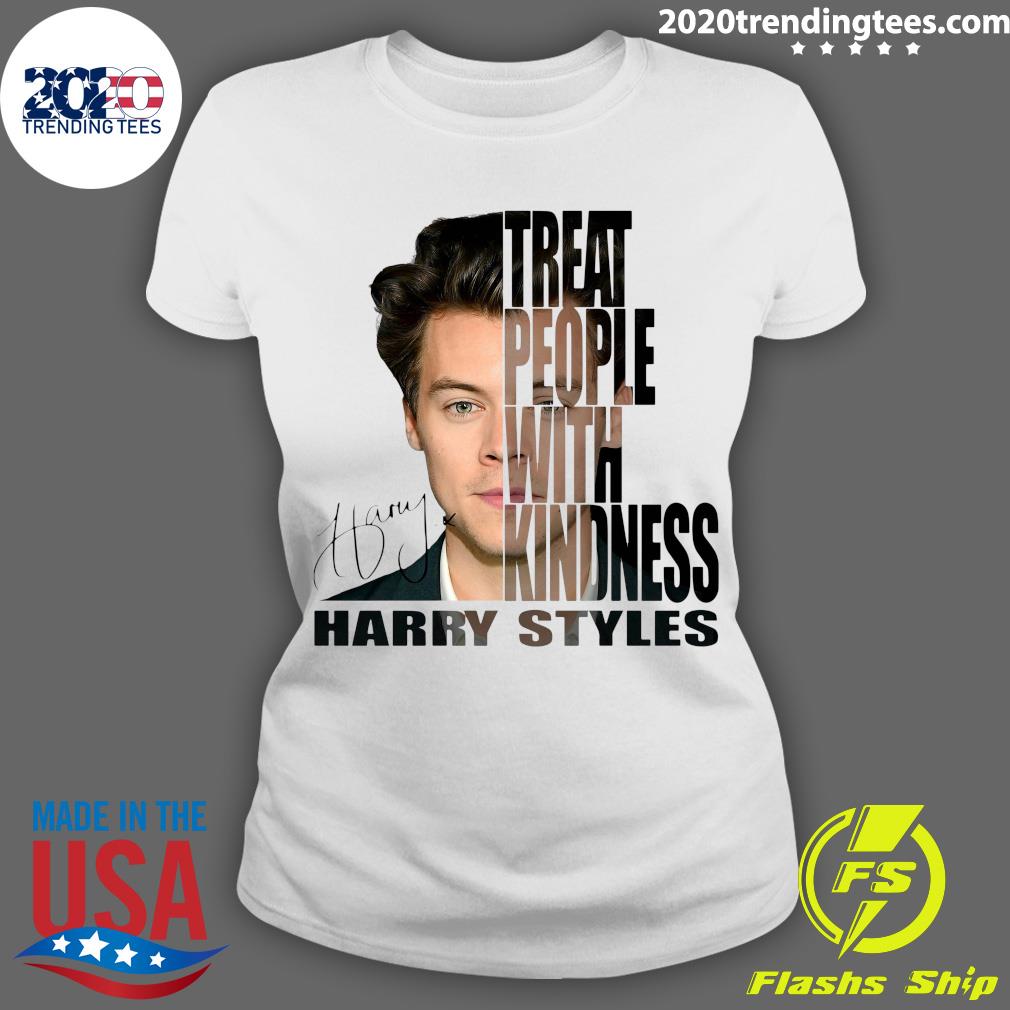 Treat People With Kindness Harry Styles Signature - Adult & Kids T-Shirts, Sweatshirts & Hoodies apparel design preview 3