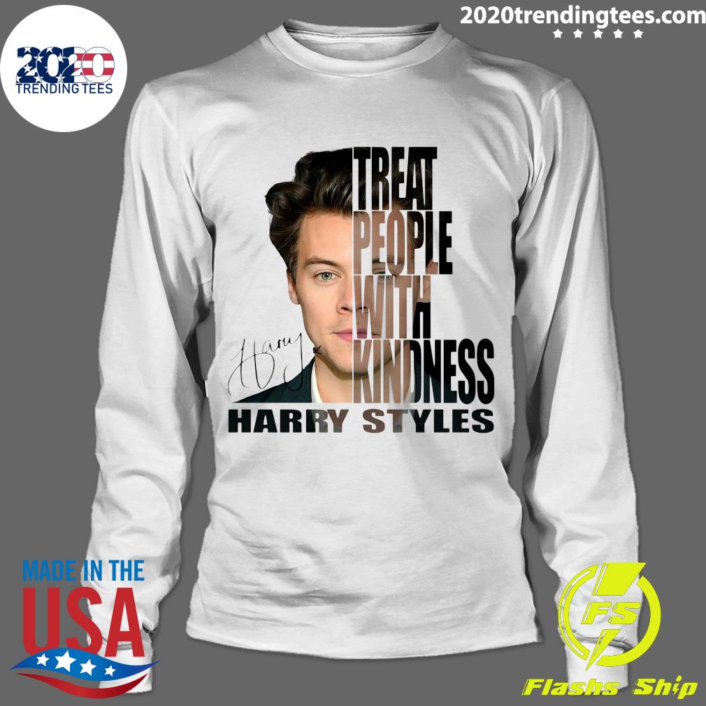 Treat People With Kindness Harry Styles Signature - Adult & Kids T-Shirts, Sweatshirts & Hoodies apparel design preview 4