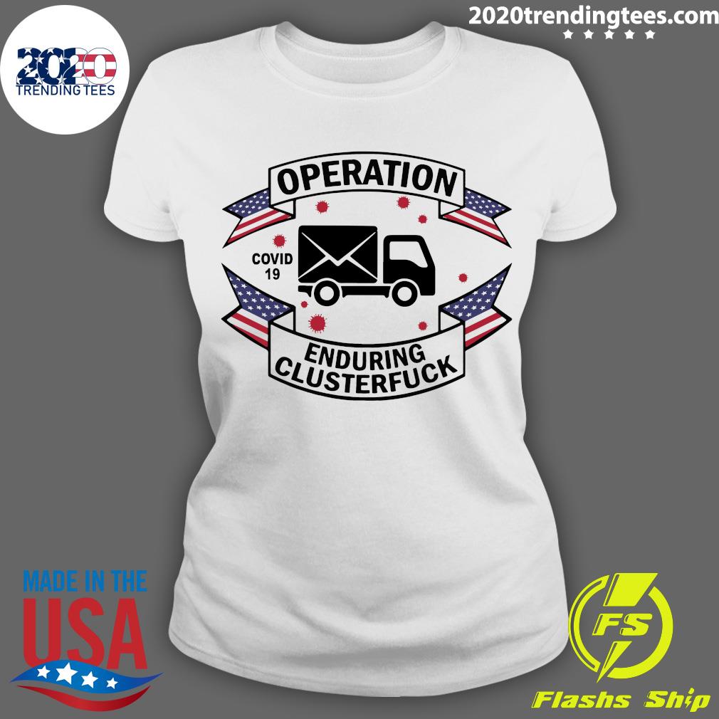 Truck Operation Covid 19 2020 Enduring Clusterfuck - Adult & Kids T-Shirts, Sweatshirts & Hoodies apparel design preview 3