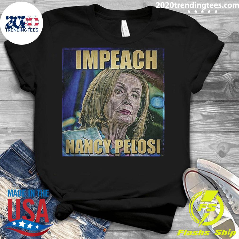 Trump Impeach Nancy Pelosi - Adult & Kids T-Shirts, Sweatshirts & Hoodies apparel design preview 3