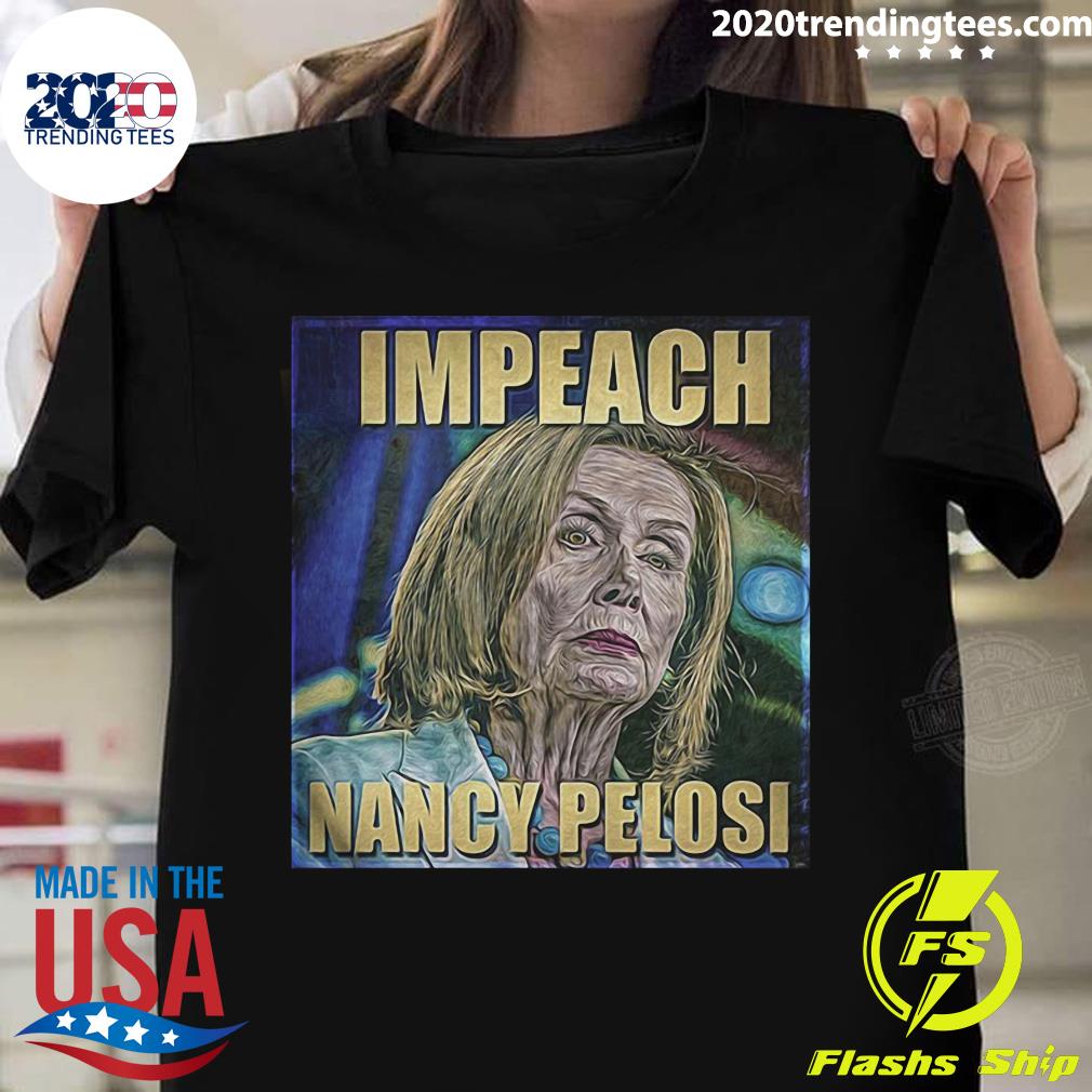 Trump Impeach Nancy Pelosi - Adult & Kids T-Shirts, Sweatshirts & Hoodies apparel design preview 1