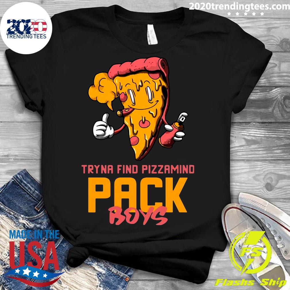 Tyna Find Pizzamind Pack Boys - Adult & Kids T-Shirts, Sweatshirts & Hoodies apparel design preview 3
