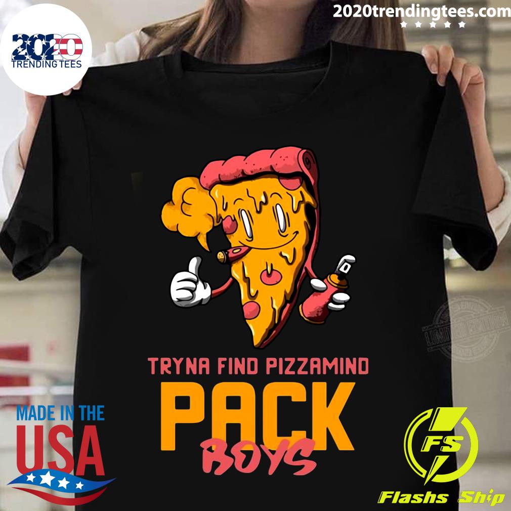 Tyna Find Pizzamind Pack Boys - Adult & Kids T-Shirts, Sweatshirts & Hoodies apparel design preview 1