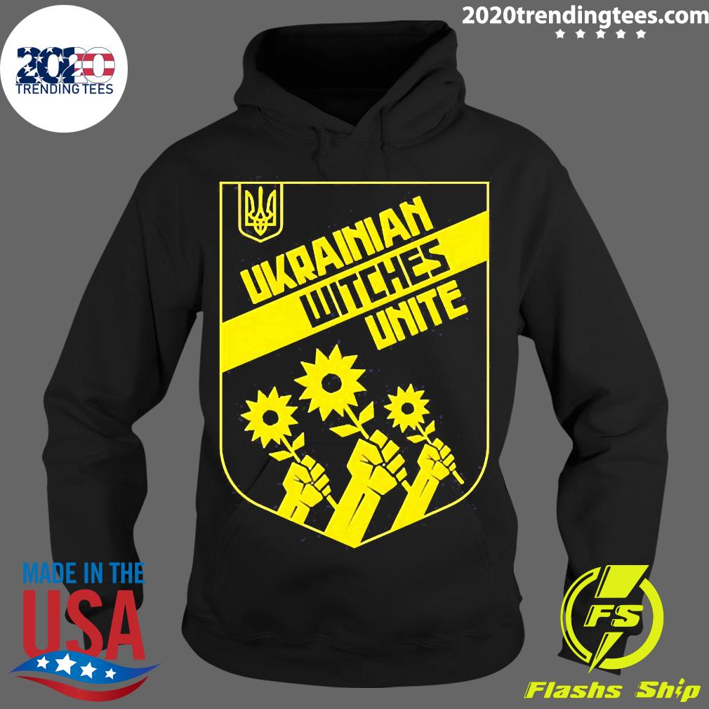 Ukrainian Witches Unite Russia Ukraine War - Adult & Kids T-Shirts, Sweatshirts & Hoodies apparel design preview 2