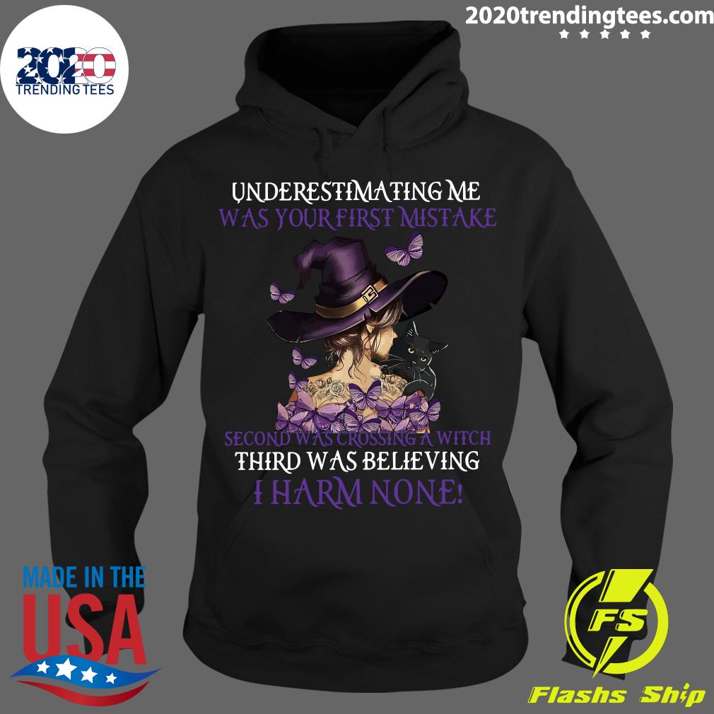 Underestimating Me Was Your First Mistake Second - Adult & Kids T-Shirts, Sweatshirts & Hoodies apparel design preview 2