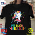 Unicorn Pre-School Fabulous - Adult & Kids T-Shirts, Sweatshirts & Hoodies apparel design preview 1