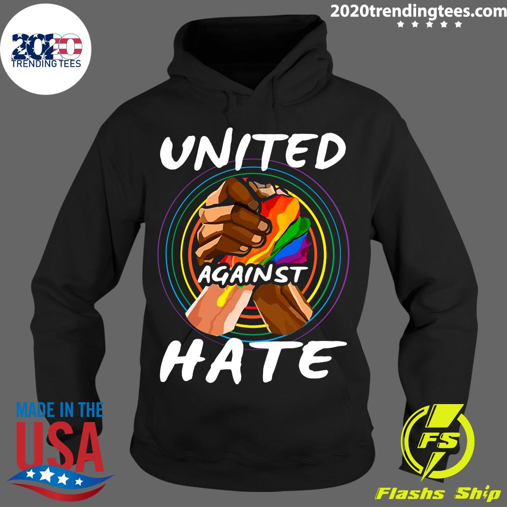 United Against Hate Vintage - Adult & Kids T-Shirts, Sweatshirts & Hoodies apparel design preview 2