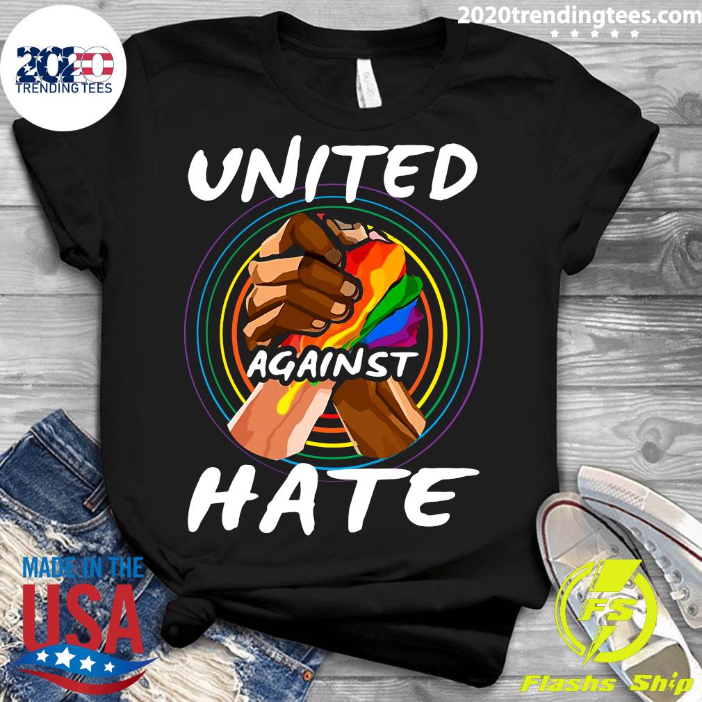 United Against Hate Vintage - Adult & Kids T-Shirts, Sweatshirts & Hoodies apparel design preview 3