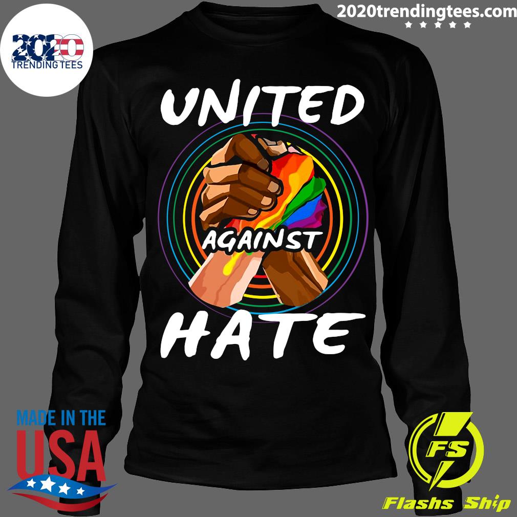 United Against Hate Vintage - Adult & Kids T-Shirts, Sweatshirts & Hoodies apparel design preview 4