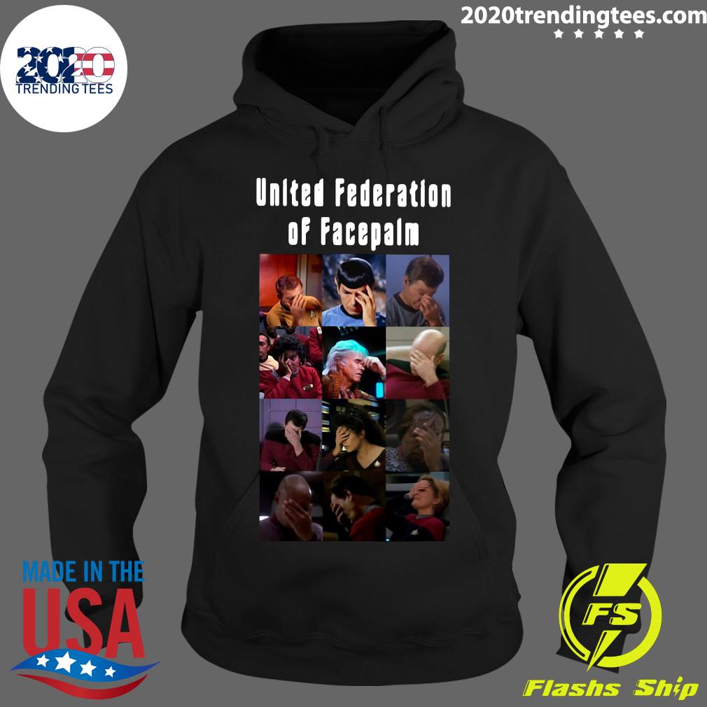 United Federation Of Facepalm - Adult & Kids T-Shirts, Sweatshirts & Hoodies apparel design preview 2