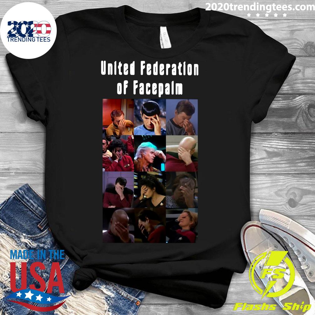 United Federation Of Facepalm - Adult & Kids T-Shirts, Sweatshirts & Hoodies apparel design preview 3