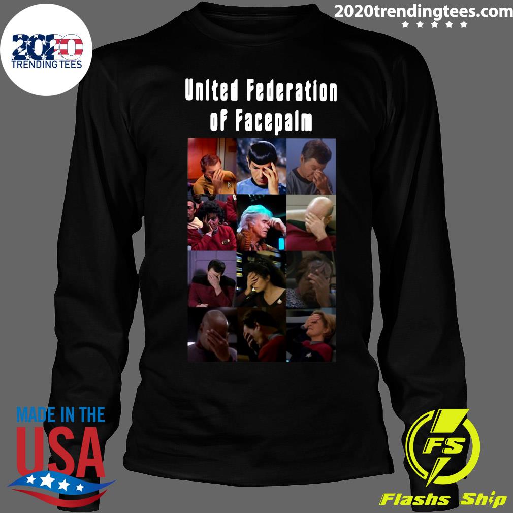 United Federation Of Facepalm - Adult & Kids T-Shirts, Sweatshirts & Hoodies apparel design preview 4