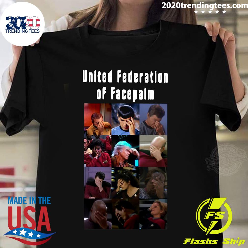 United Federation Of Facepalm - Adult & Kids T-Shirts, Sweatshirts & Hoodies apparel design preview 1