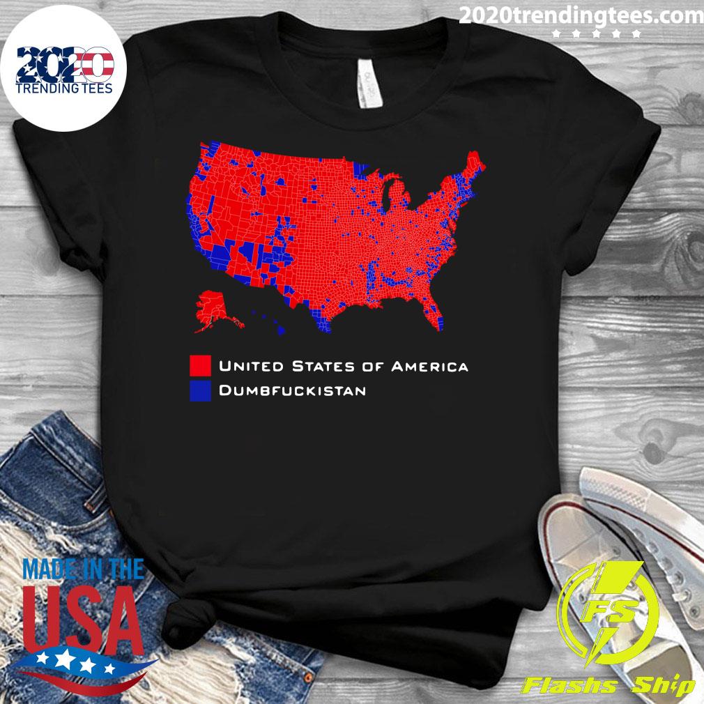 United States Of America Dumbfuckistan - Adult & Kids T-Shirts, Sweatshirts & Hoodies apparel design preview 3