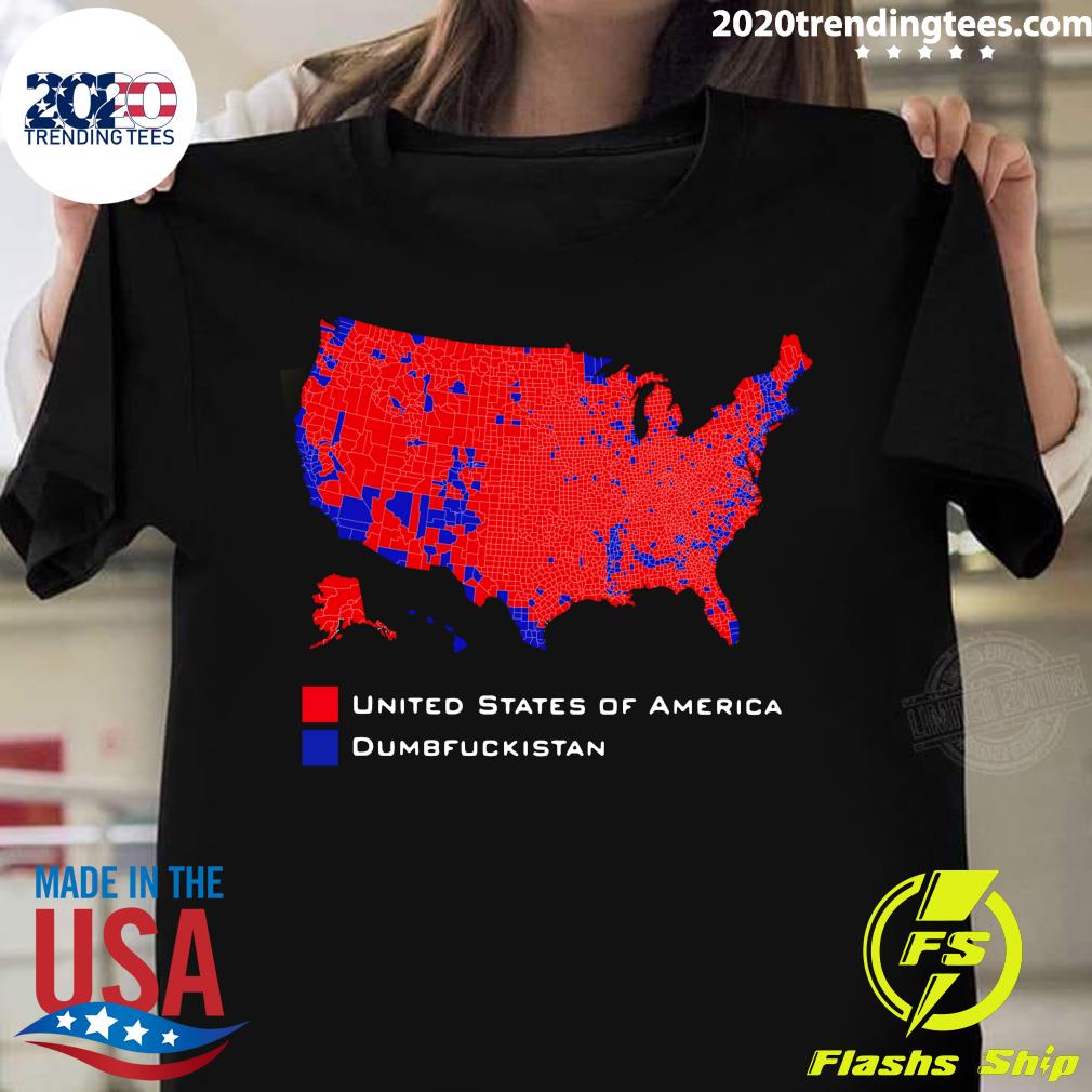 United States Of America Dumbfuckistan - Adult & Kids T-Shirts, Sweatshirts & Hoodies apparel design preview 1