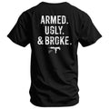 Armed. Ugly. Broke. Men's - Adult & Kids T-Shirts, Sweatshirts & Hoodies apparel design preview 1