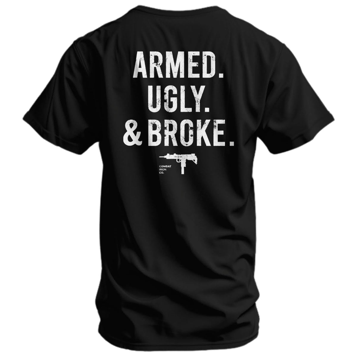 Armed. Ugly. Broke. Men's - Adult & Kids T-Shirts, Sweatshirts & Hoodies apparel design preview 1