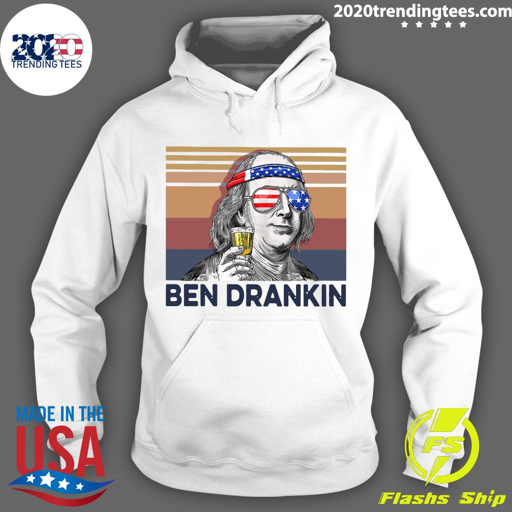 US Drink Ben Drankin - Adult & Kids T-Shirts, Sweatshirts & Hoodies apparel design preview 2