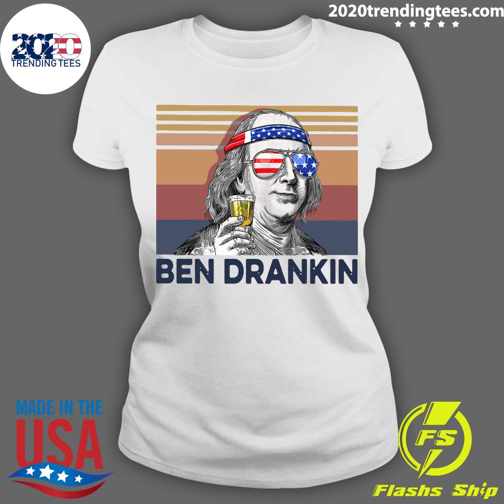 US Drink Ben Drankin - Adult & Kids T-Shirts, Sweatshirts & Hoodies apparel design preview 3