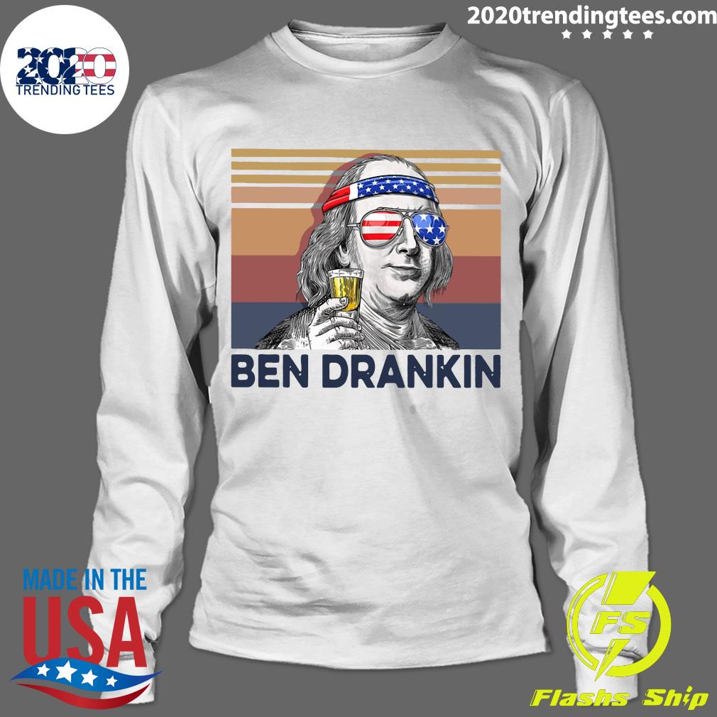 US Drink Ben Drankin - Adult & Kids T-Shirts, Sweatshirts & Hoodies apparel design preview 4