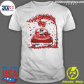 Valentine Red Car Grey Miniature Schnauzer Dog - Adult & Kids T-Shirts, Sweatshirts & Hoodies apparel design preview 1