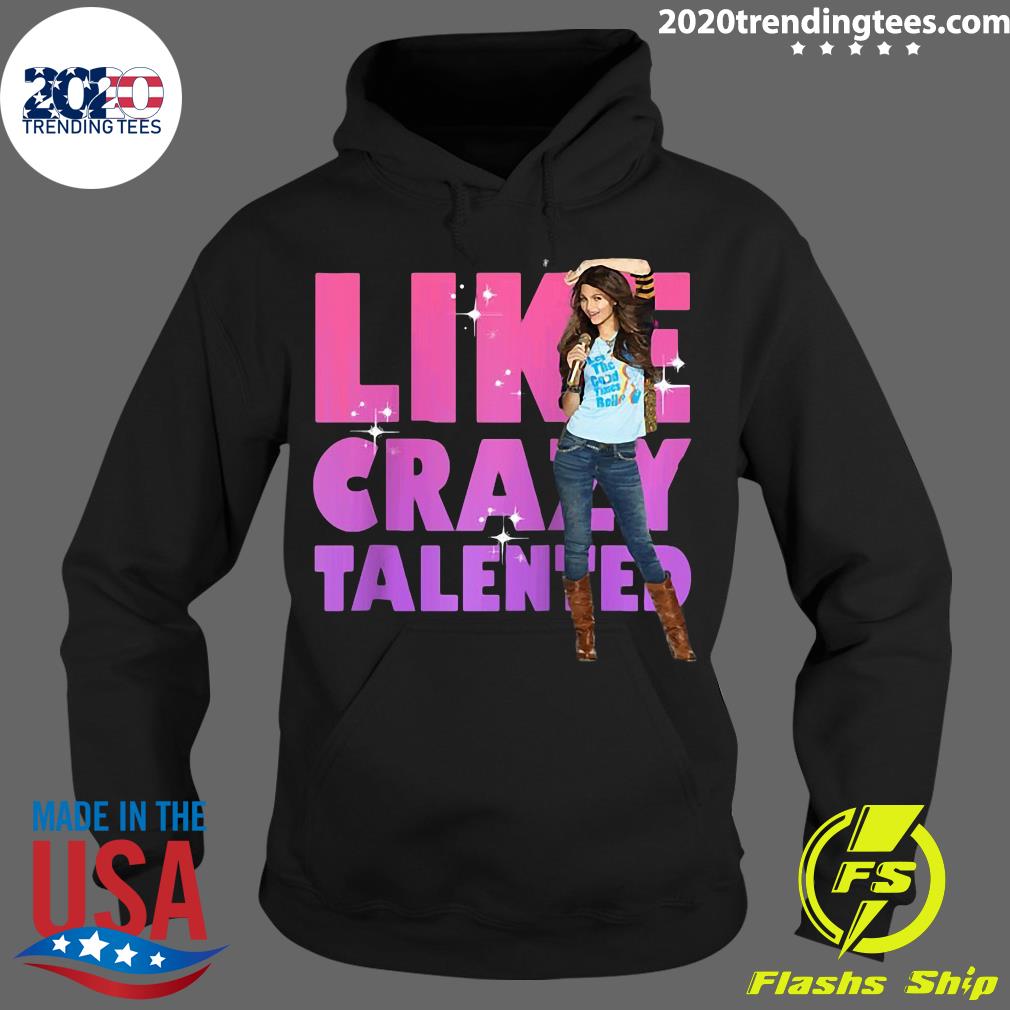 Victorious Crazy Talented Tori Raglan Baseball - Adult & Kids T-Shirts, Sweatshirts & Hoodies apparel design preview 2