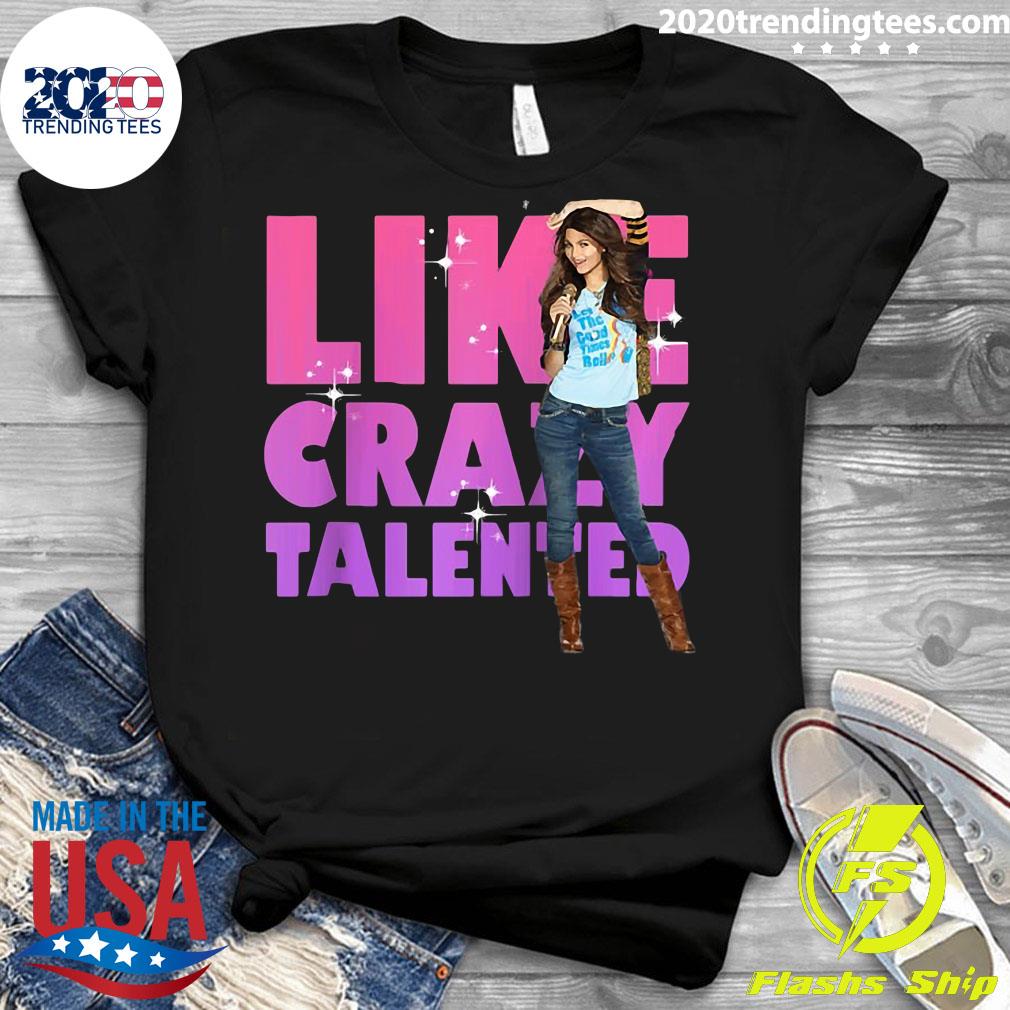 Victorious Crazy Talented Tori Raglan Baseball - Adult & Kids T-Shirts, Sweatshirts & Hoodies apparel design preview 3