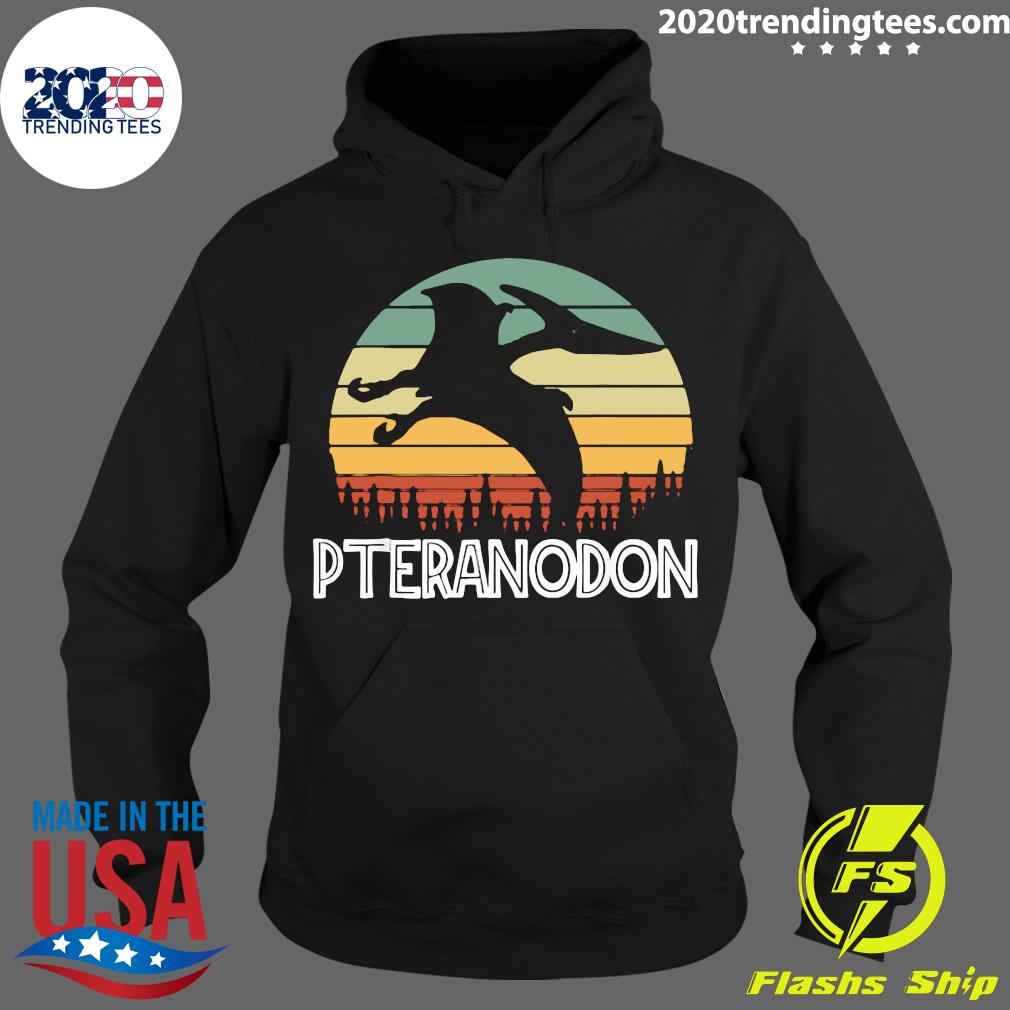 Vintage Pteranodon - Adult & Kids T-Shirts, Sweatshirts & Hoodies apparel design preview 2