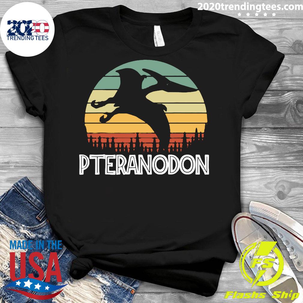 Vintage Pteranodon - Adult & Kids T-Shirts, Sweatshirts & Hoodies apparel design preview 3