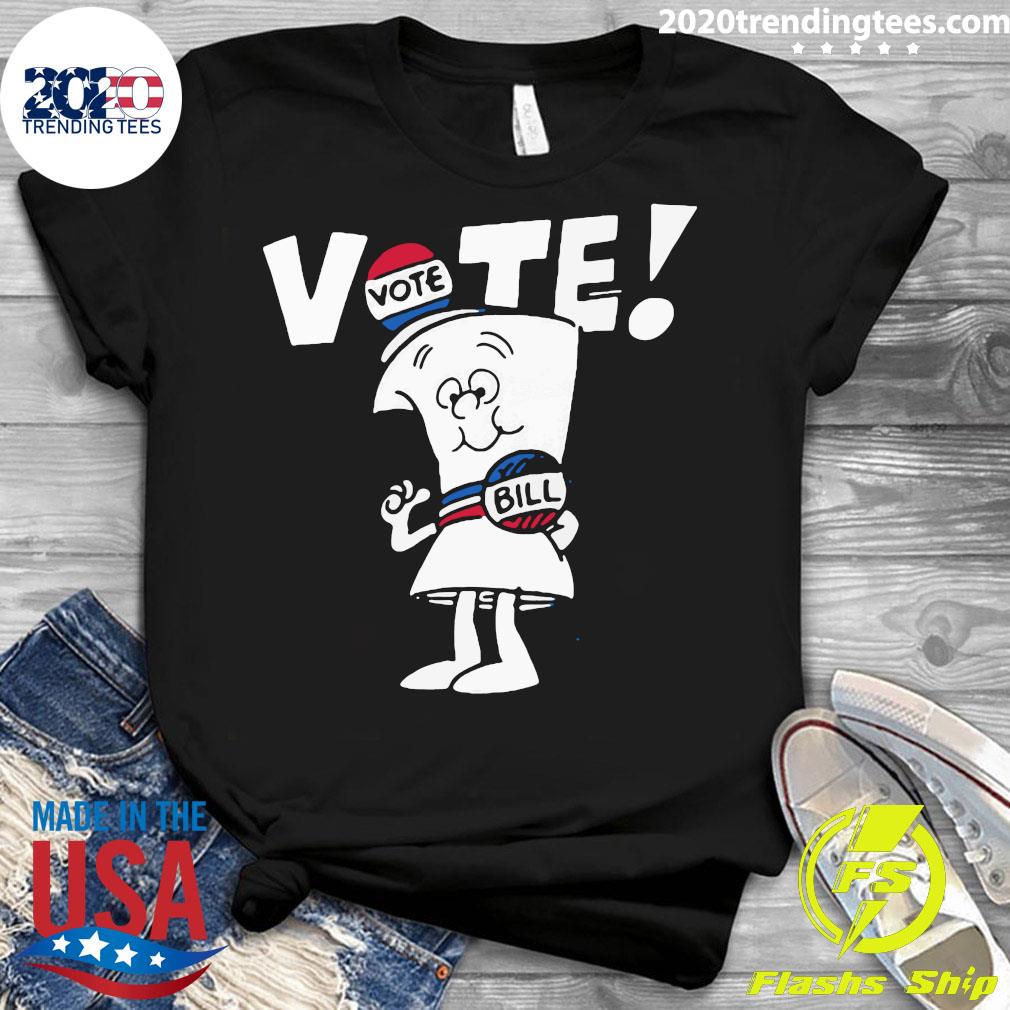 Vote With Bill - Adult & Kids T-Shirts, Sweatshirts & Hoodies apparel design preview 3