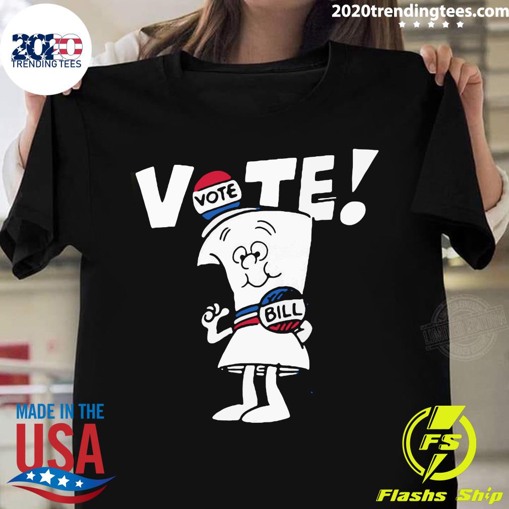 Vote With Bill - Adult & Kids T-Shirts, Sweatshirts & Hoodies apparel design preview 1