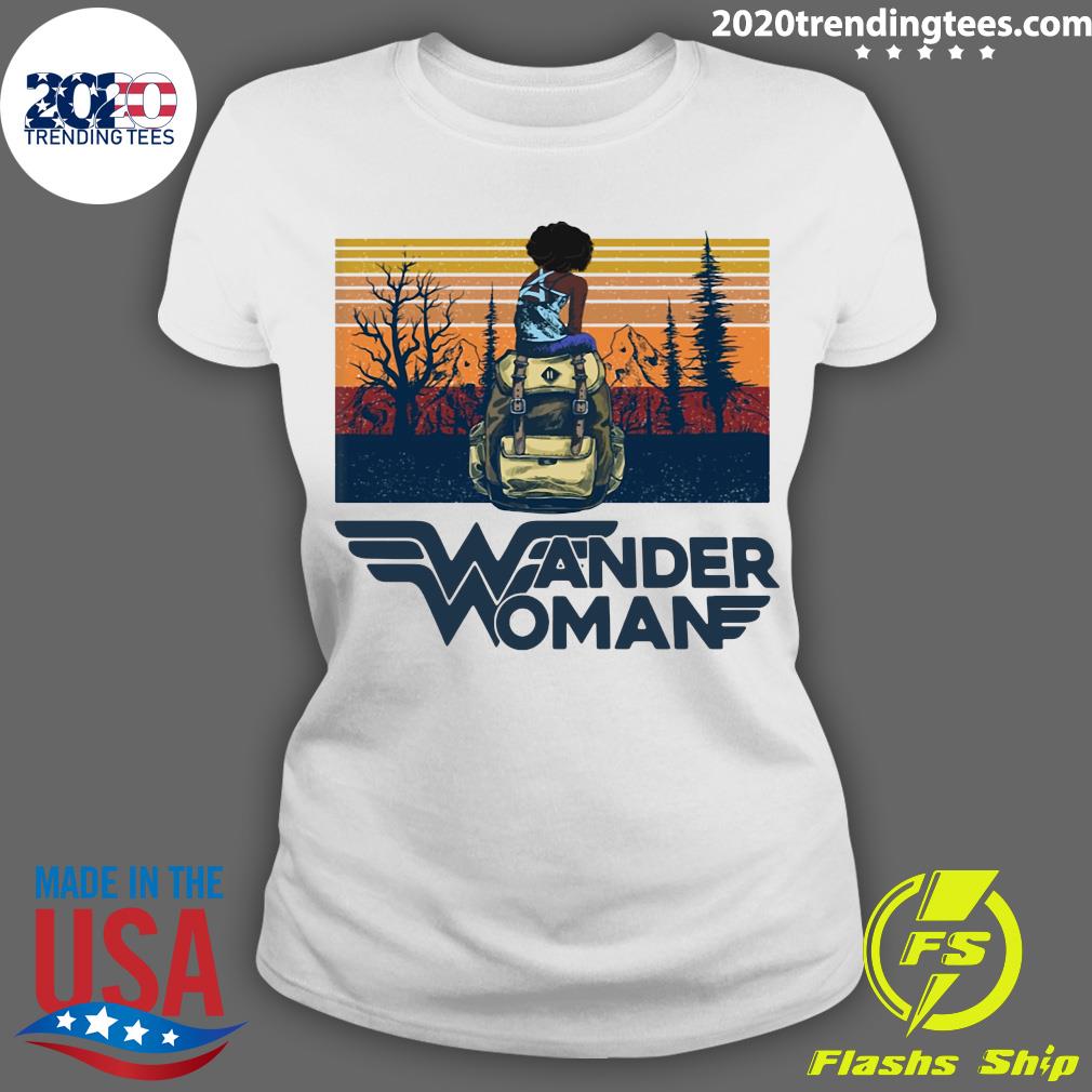 Wander woman Vintage Retro - Adult & Kids T-Shirts, Sweatshirts & Hoodies apparel design preview 3