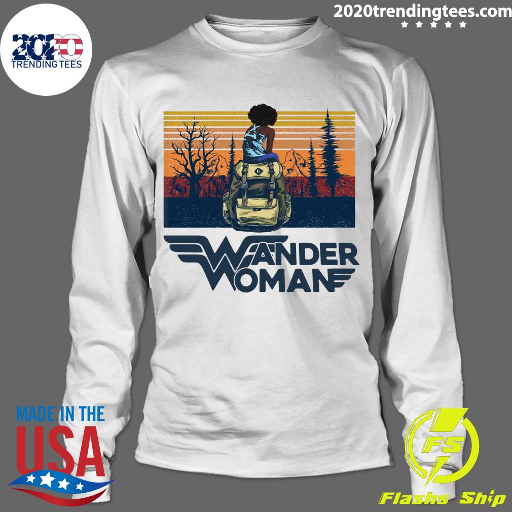 Wander woman Vintage Retro - Adult & Kids T-Shirts, Sweatshirts & Hoodies apparel design preview 4