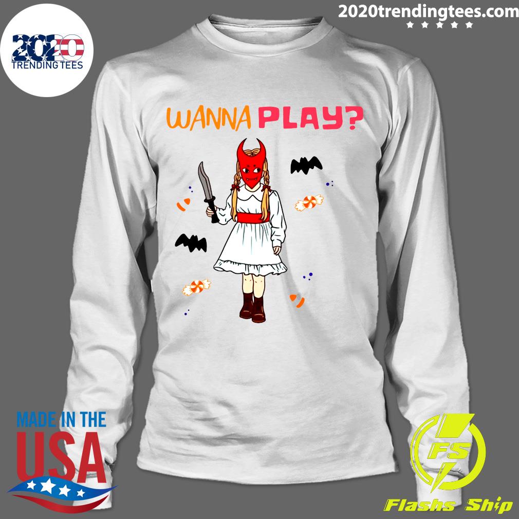 Wanna Play Essential Halloween - Adult & Kids T-Shirts, Sweatshirts & Hoodies apparel design preview 4