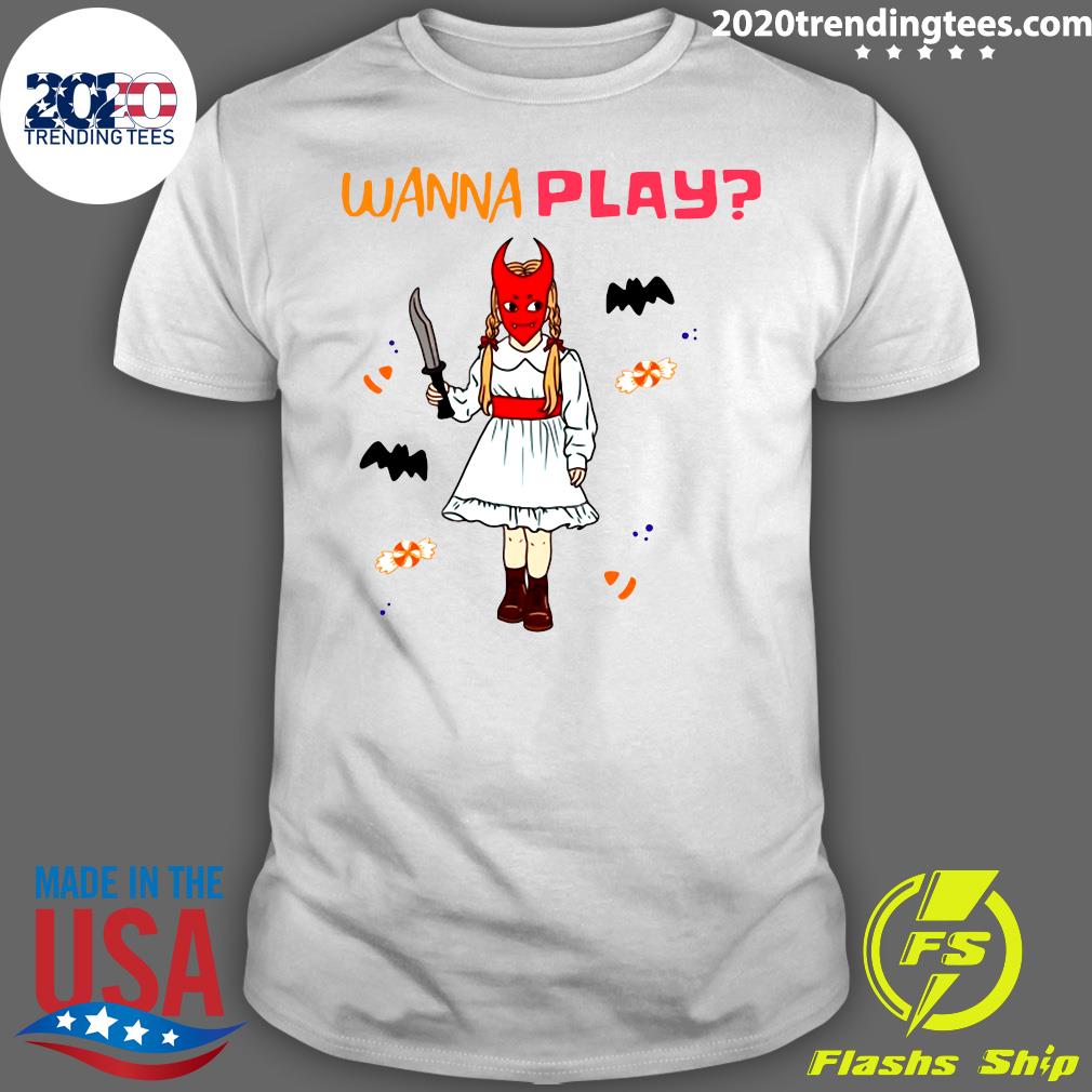 Wanna Play Essential Halloween - Adult & Kids T-Shirts, Sweatshirts & Hoodies apparel design preview 1