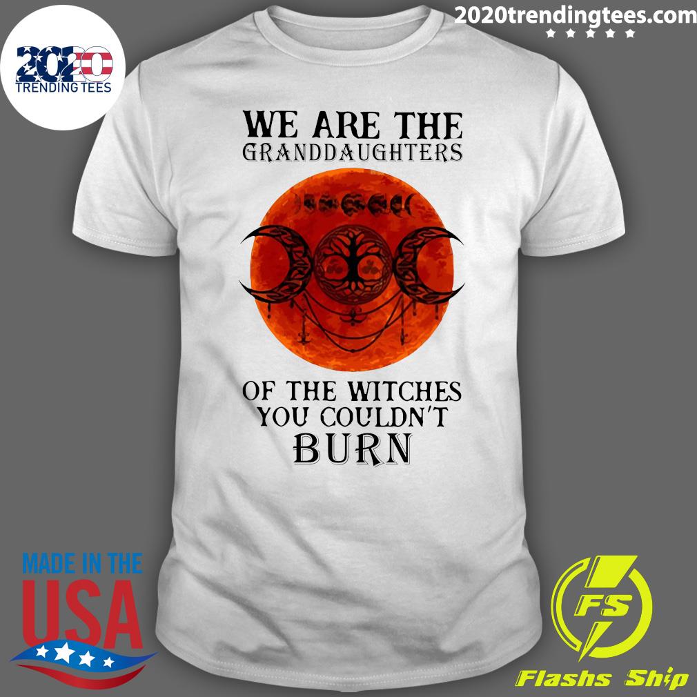 We Are The Granddaughters Of Witches You Couldn't - Adult & Kids T-Shirts, Sweatshirts & Hoodies apparel design preview 1