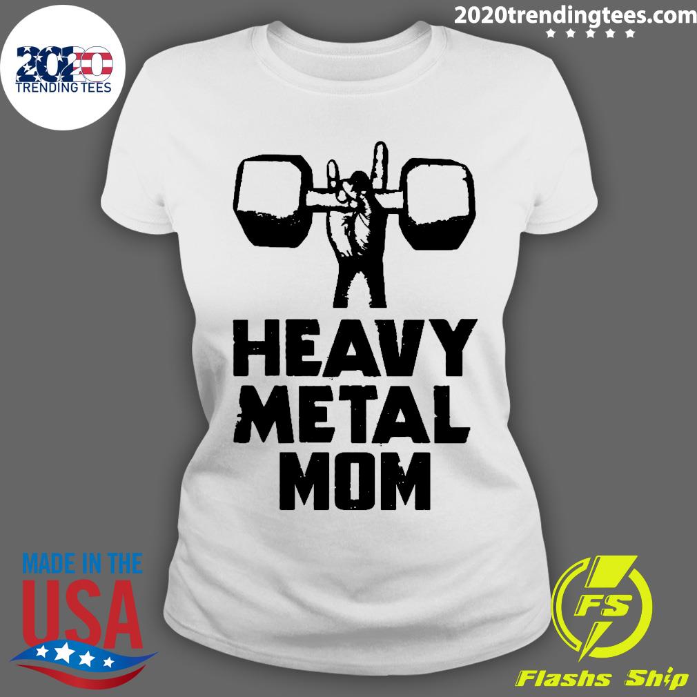 Weightlifting Heavy Metal Mom - Adult & Kids T-Shirts, Sweatshirts & Hoodies apparel design preview 3