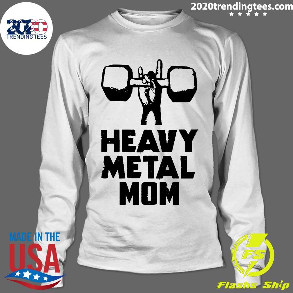 Weightlifting Heavy Metal Mom - Adult & Kids T-Shirts, Sweatshirts & Hoodies apparel design preview 4