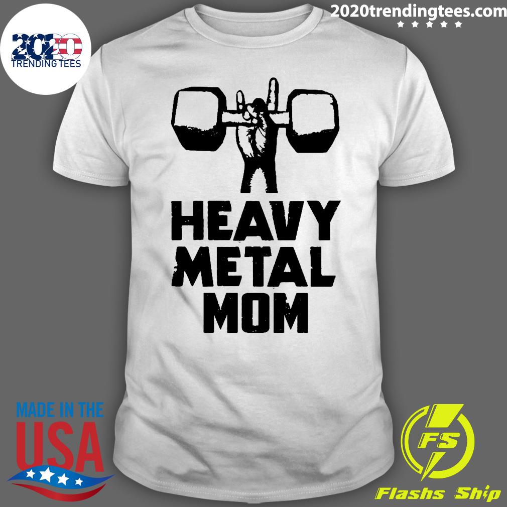 Weightlifting Heavy Metal Mom - Adult & Kids T-Shirts, Sweatshirts & Hoodies apparel design preview 1