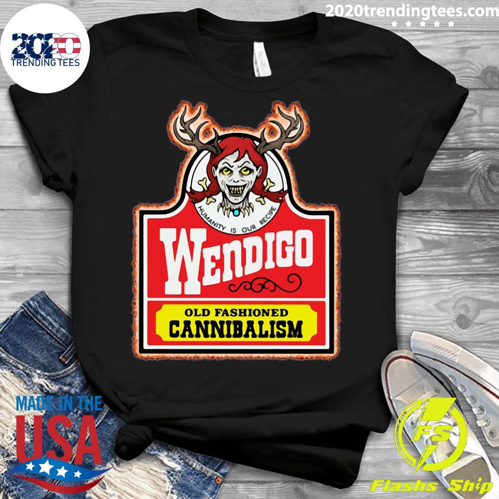Wendigo Old Fashioned Cannibalism - Adult & Kids T-Shirts, Sweatshirts & Hoodies apparel design preview 3